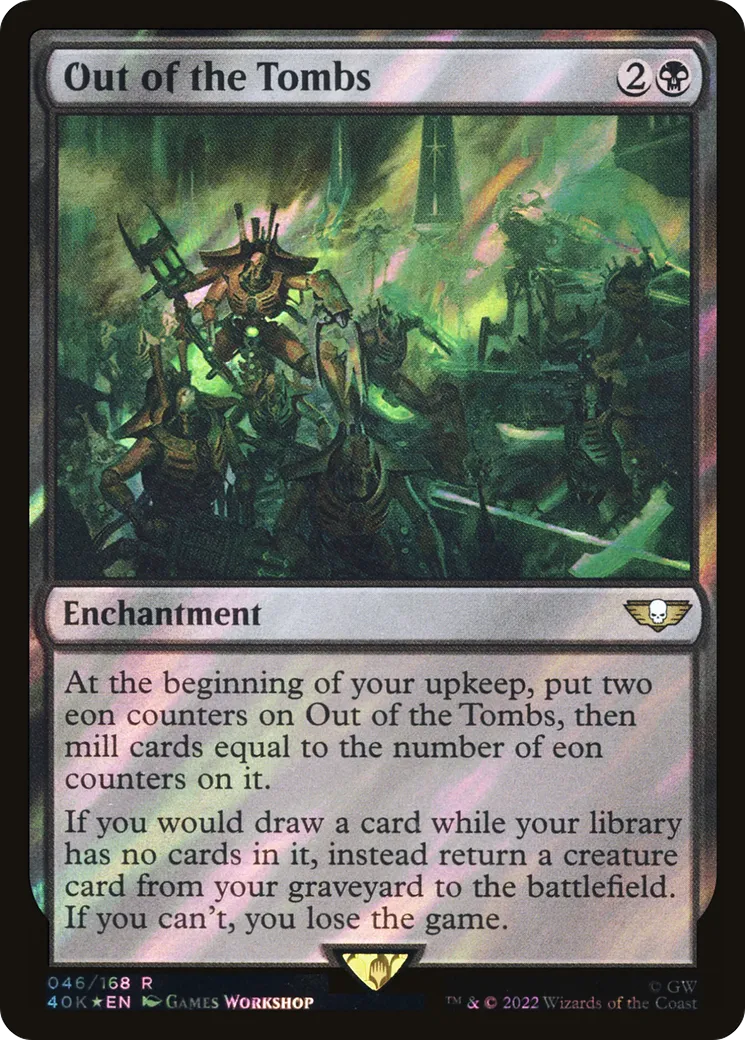 Out of the Tombs — Warhammer 40,000 Commander — Magic: The Gathering