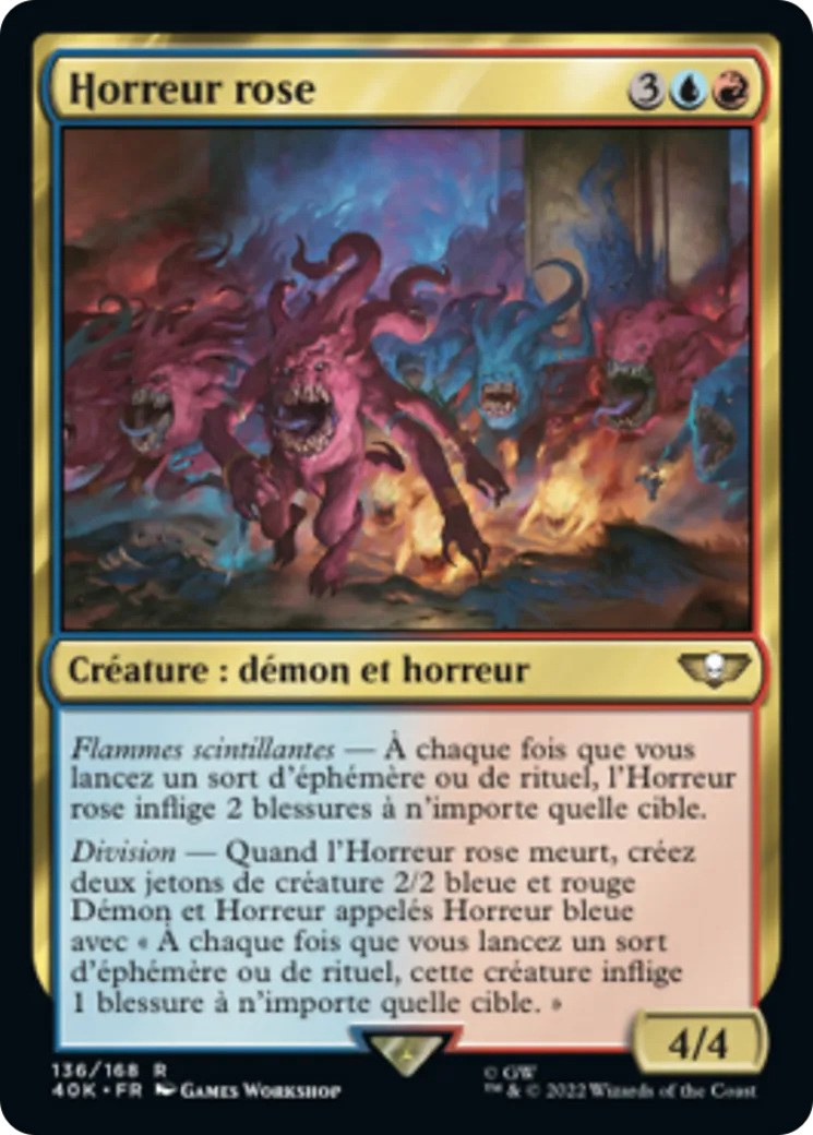 Horreur rose — Warhammer 40,000 Commander — Magic: The Gathering