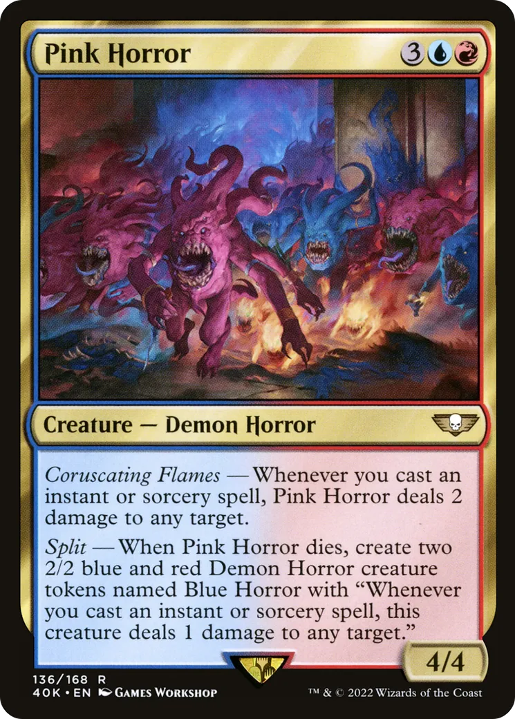 Pink Horror — Warhammer 40,000 Commander — Magic: The Gathering