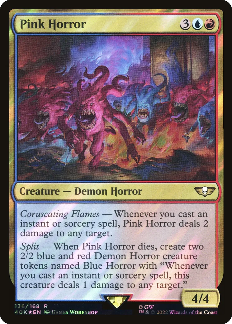 Pink Horror — Warhammer 40,000 Commander — Magic: The Gathering