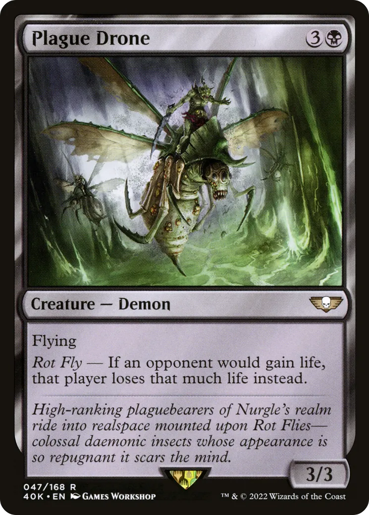 Plague Drone — Warhammer 40,000 Commander — Magic: The Gathering