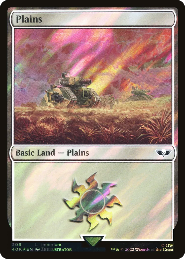 Plains — Warhammer 40,000 Commander — Magic: The Gathering