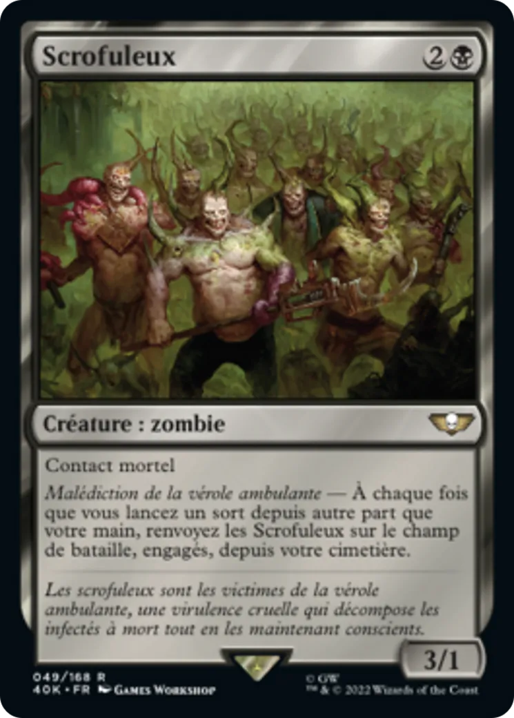Scrofuleux — Warhammer 40,000 Commander — Magic: The Gathering