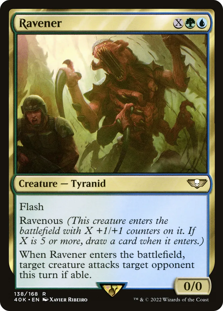 Ravener — Warhammer 40,000 Commander — Magic: The Gathering