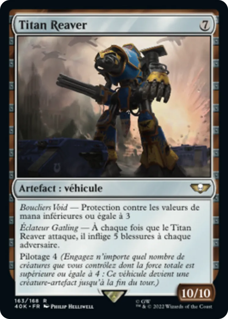 Titan Reaver — Warhammer 40,000 Commander — Magic: The Gathering