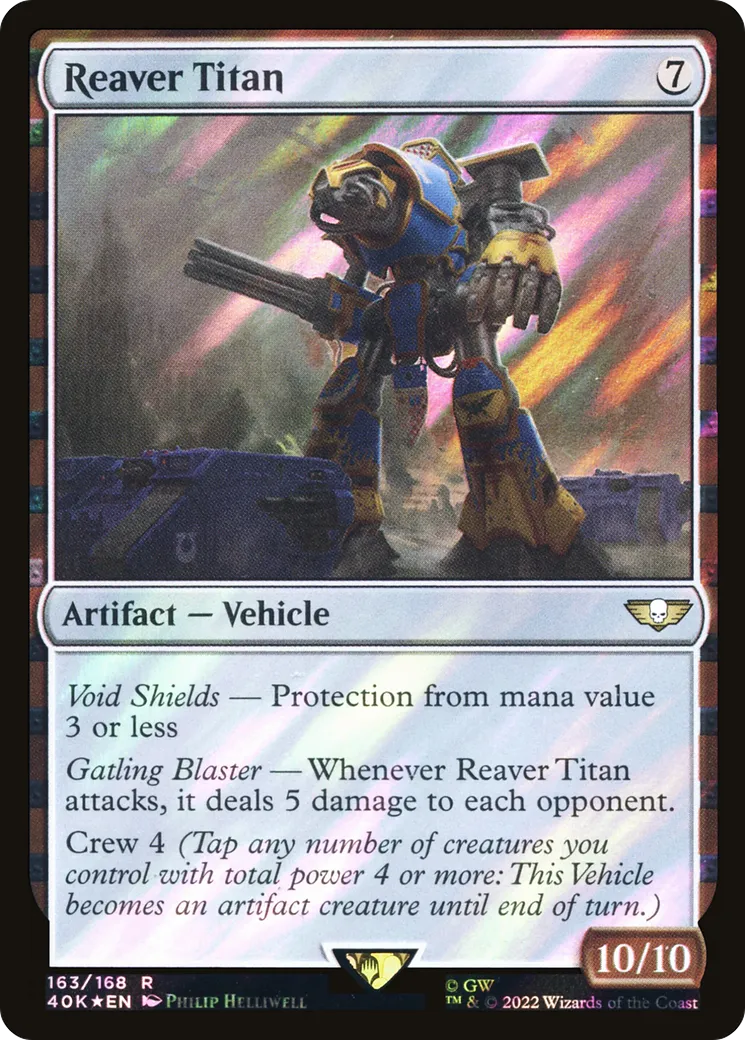 Titan Reaver — Warhammer 40,000 Commander — Magic: The Gathering