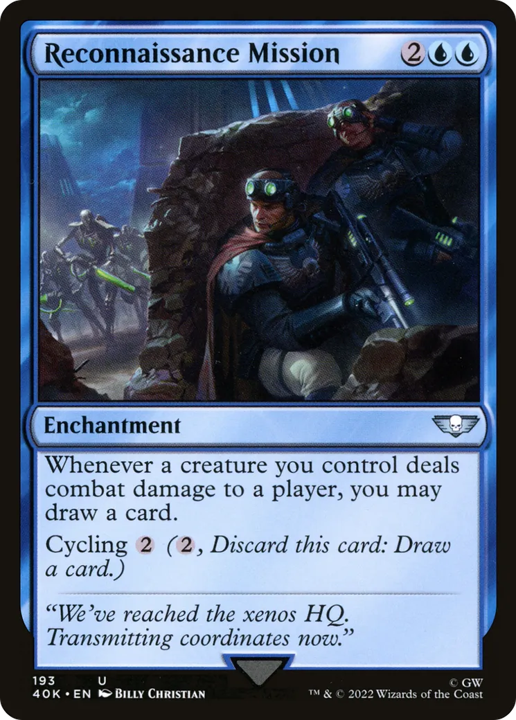 Reconnaissance Mission — Warhammer 40,000 Commander — Magic: The Gathering