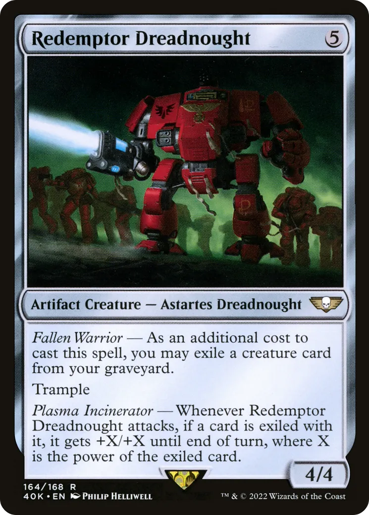 Redemptor Dreadnought — Warhammer 40,000 Commander — Magic: The Gathering