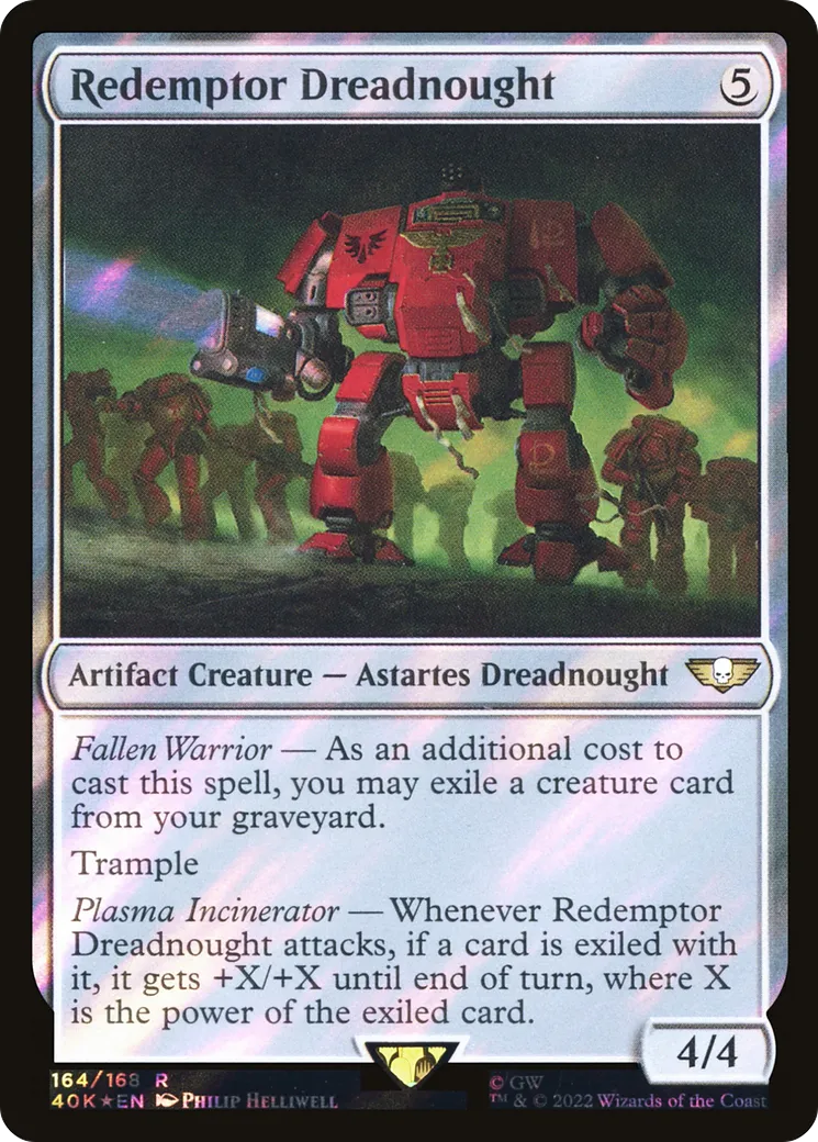 Dreadnought Redemptor — Warhammer 40,000 Commander — Magic: The Gathering