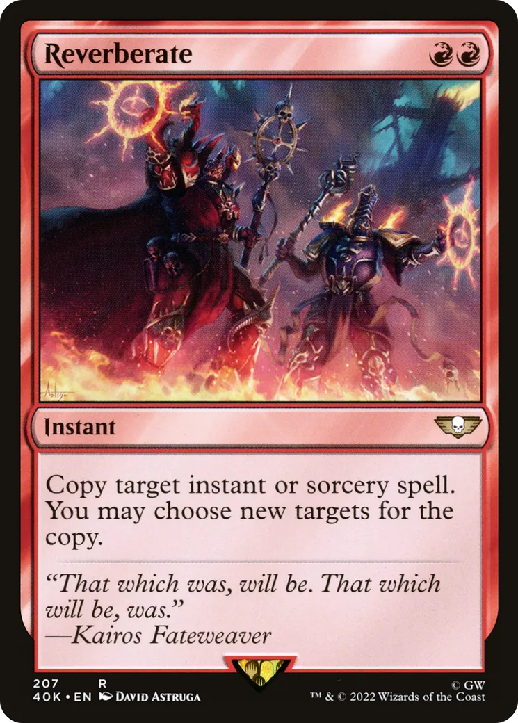 Reverberate — Warhammer 40,000 Commander — Magic: The Gathering