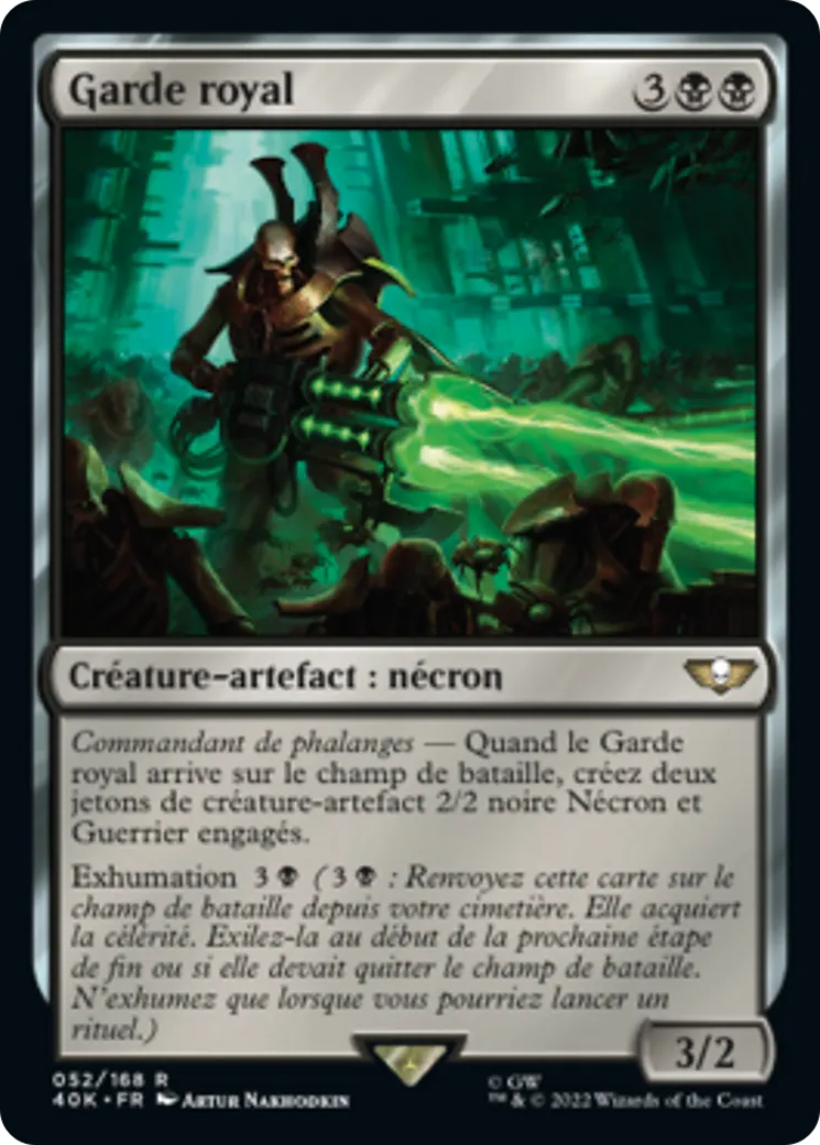 Garde royal — Warhammer 40,000 Commander — Magic: The Gathering