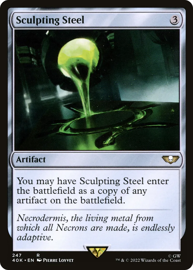 Sculpting Steel — Warhammer 40,000 Commander — Magic: The Gathering