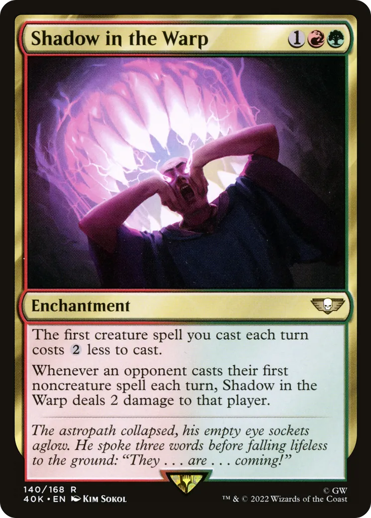 Shadow in the Warp — Warhammer 40,000 Commander — Magic: The Gathering