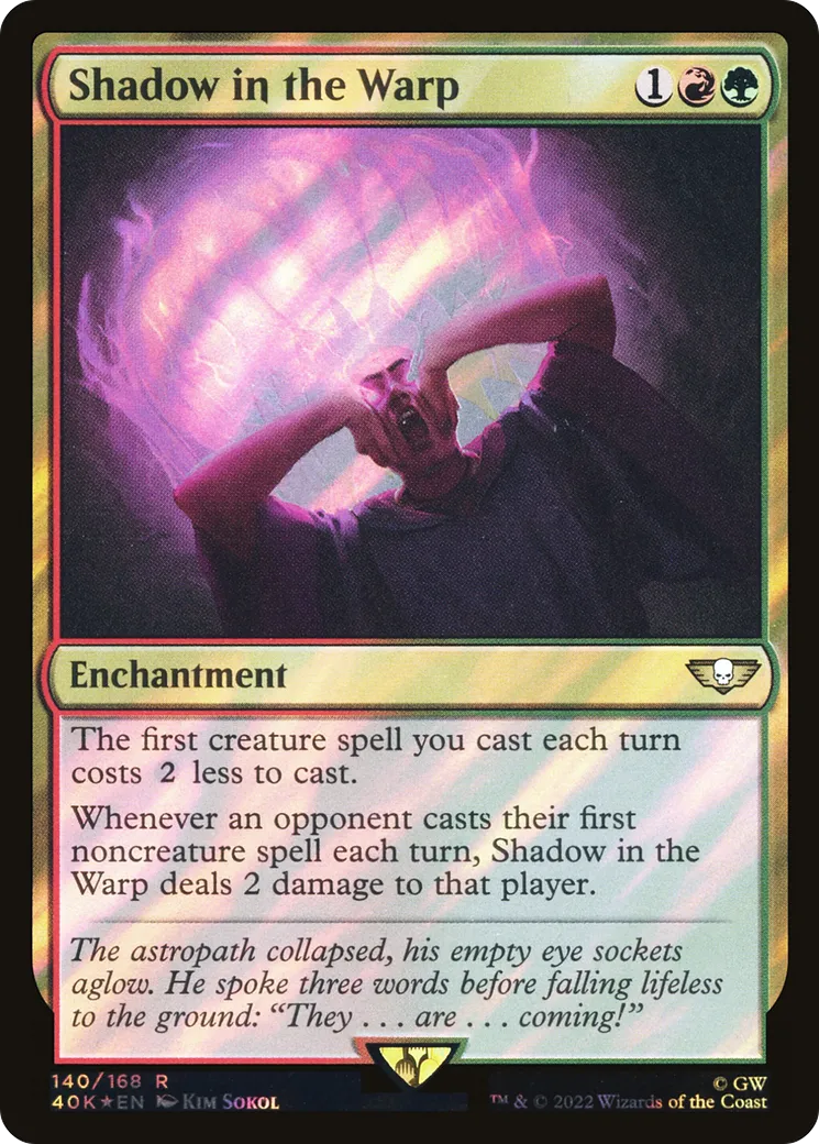 Shadow in the Warp — Warhammer 40,000 Commander — Magic: The Gathering
