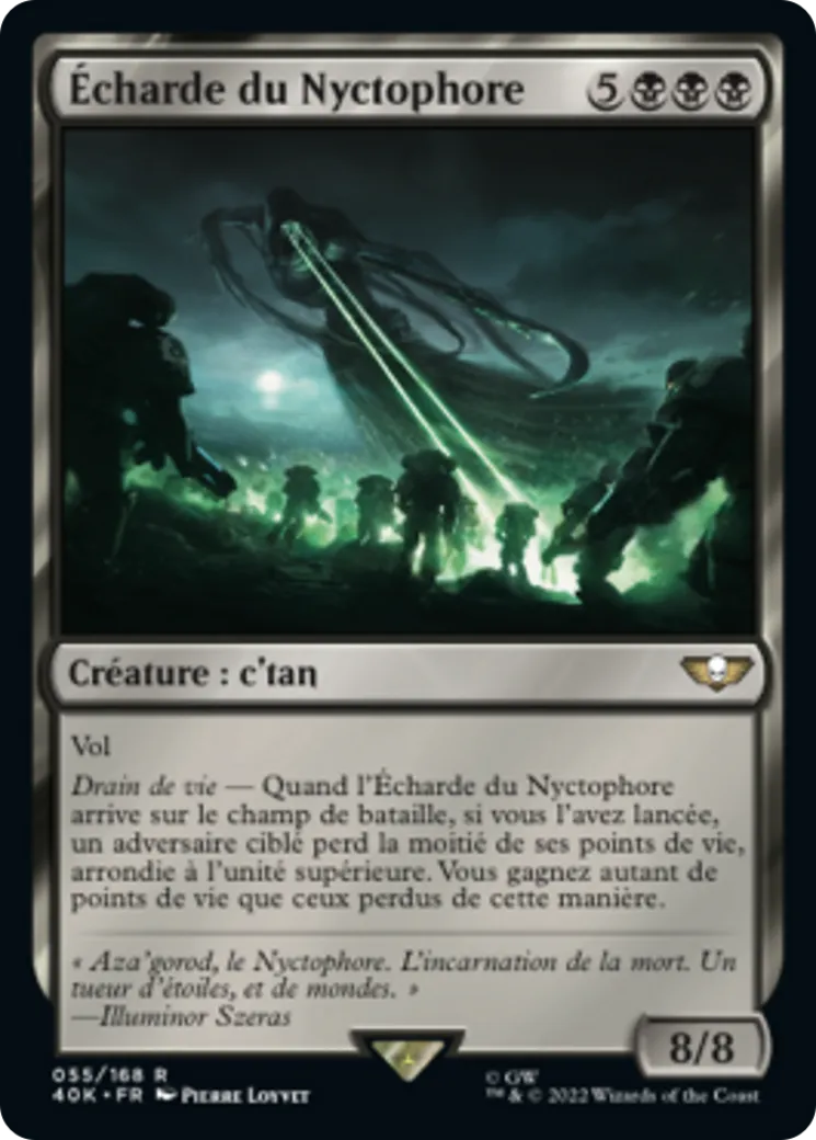 Écharde du Nyctophore — Warhammer 40,000 Commander — Magic: The Gathering