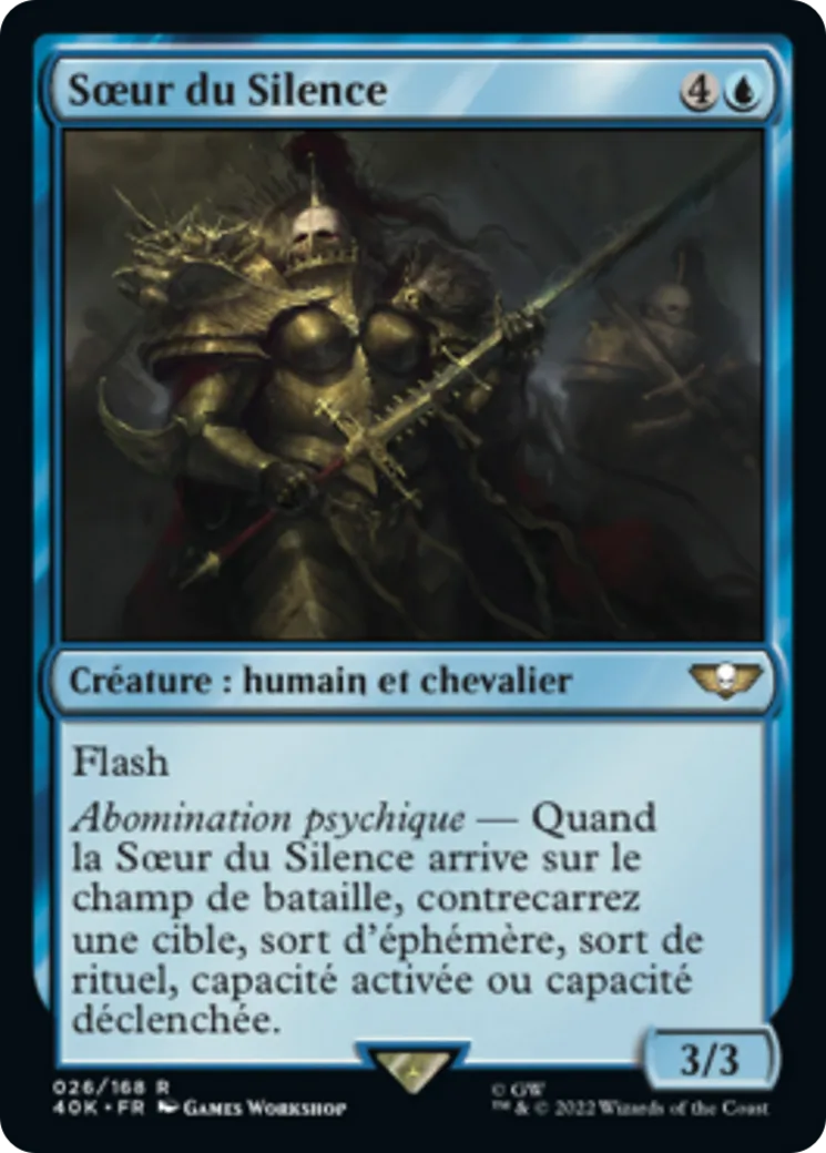 Sœur du Silence — Warhammer 40,000 Commander — Magic: The Gathering