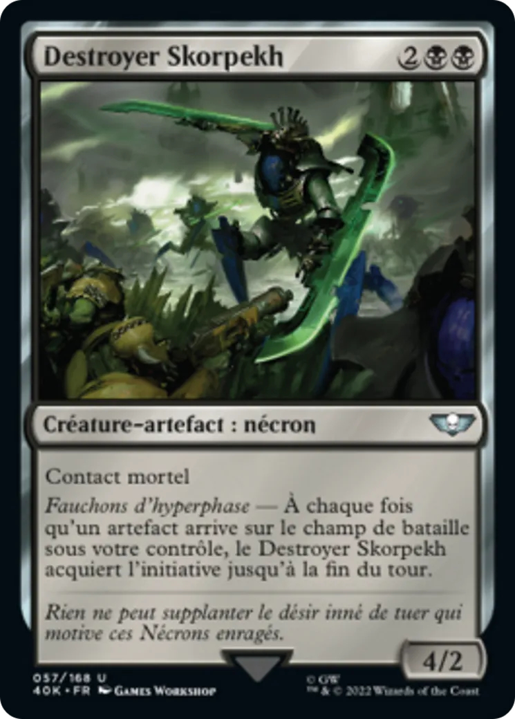 Destroyer Skorpekh — Warhammer 40,000 Commander — Magic: The Gathering