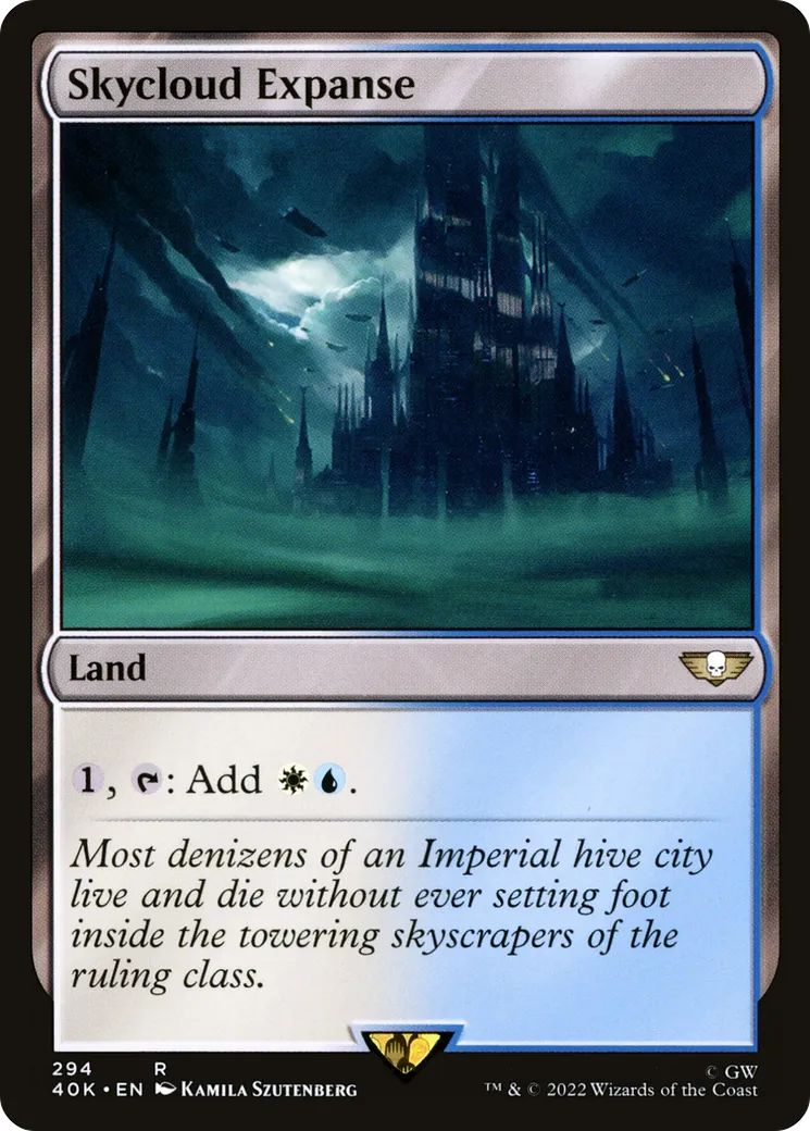Immensité de Cielcouvert — Warhammer 40,000 Commander — Magic: The Gathering
