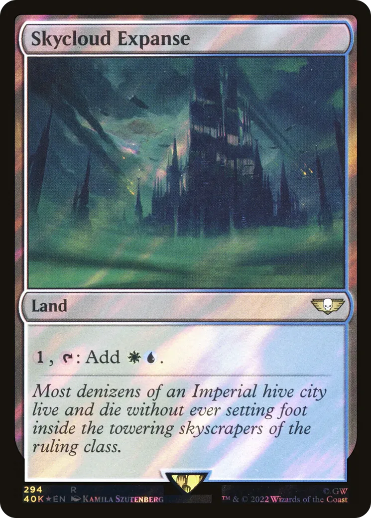 Immensité de Cielcouvert — Warhammer 40,000 Commander — Magic: The Gathering