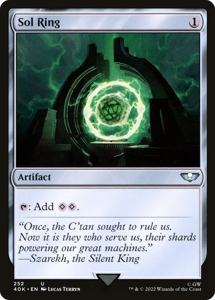 Anneau solaire — Warhammer 40,000 Commander — Magic: The Gathering
