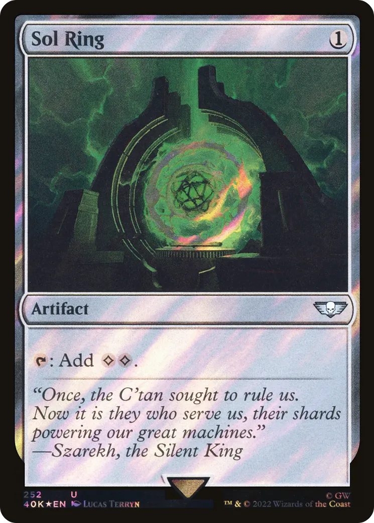 Anneau solaire — Warhammer 40,000 Commander — Magic: The Gathering