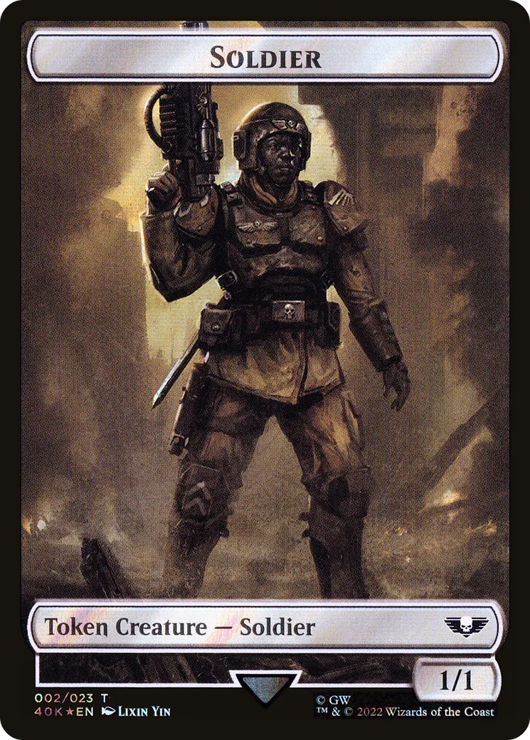 Soldier — Warhammer 40,000 Commander — Magic: The Gathering
