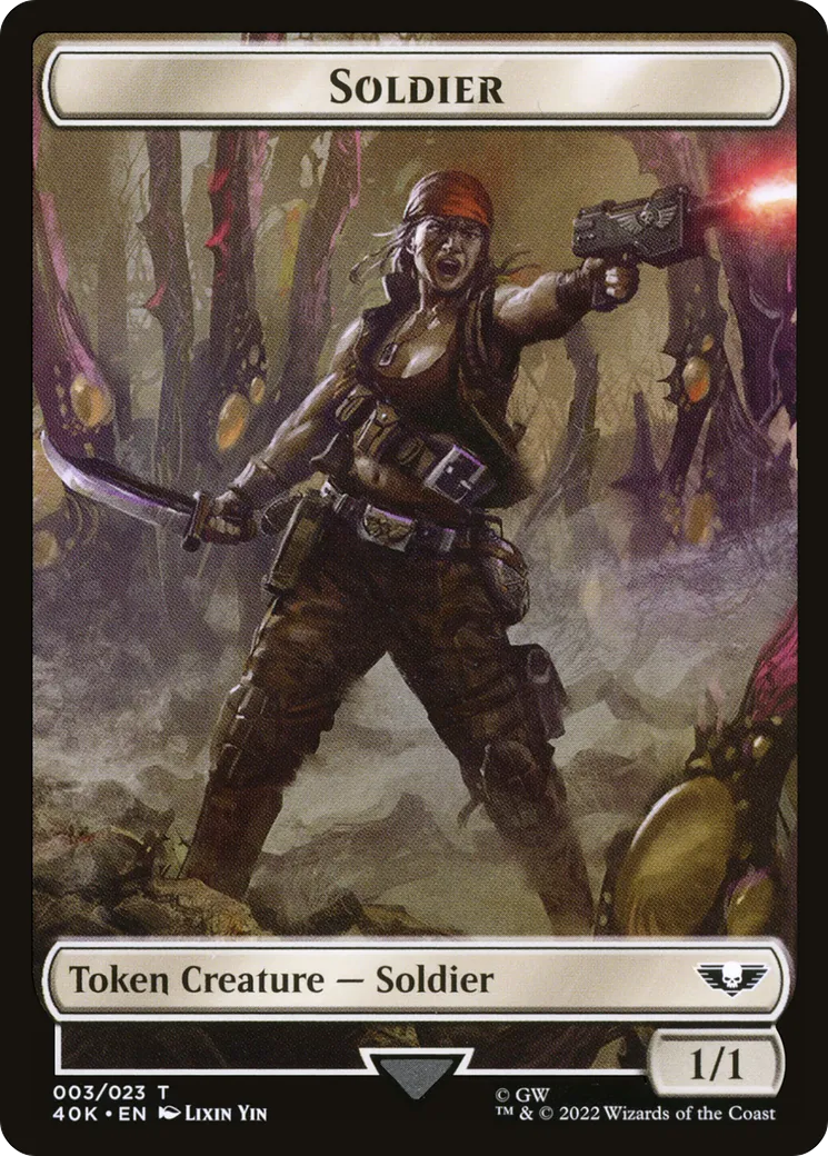 Soldier — Warhammer 40,000 Commander — Magic: The Gathering