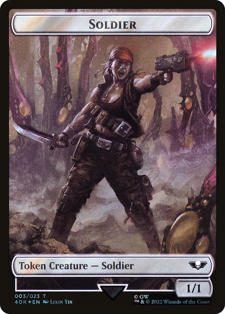 Soldier — Warhammer 40,000 Commander — Magic: The Gathering