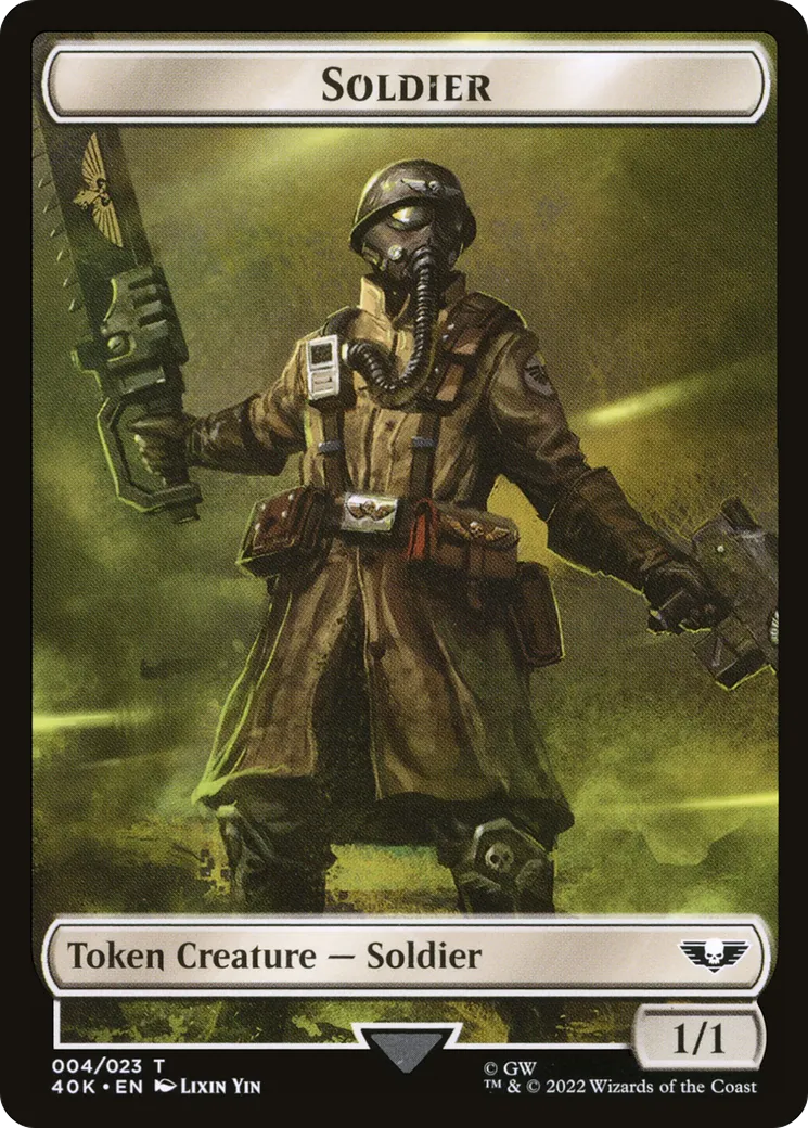 Soldier — Warhammer 40,000 Commander — Magic: The Gathering
