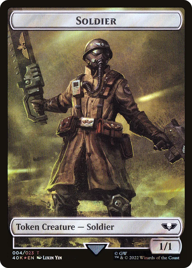 Soldier — Warhammer 40,000 Commander — Magic: The Gathering
