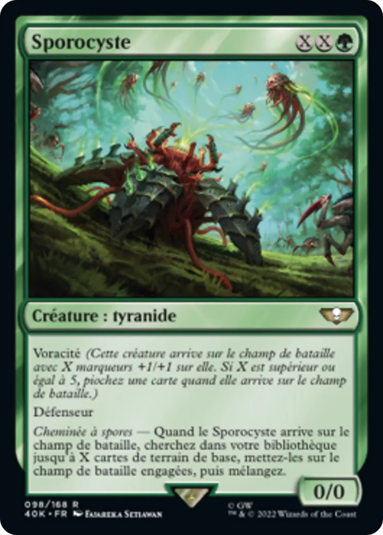 Sporocyste — Warhammer 40,000 Commander — Magic: The Gathering
