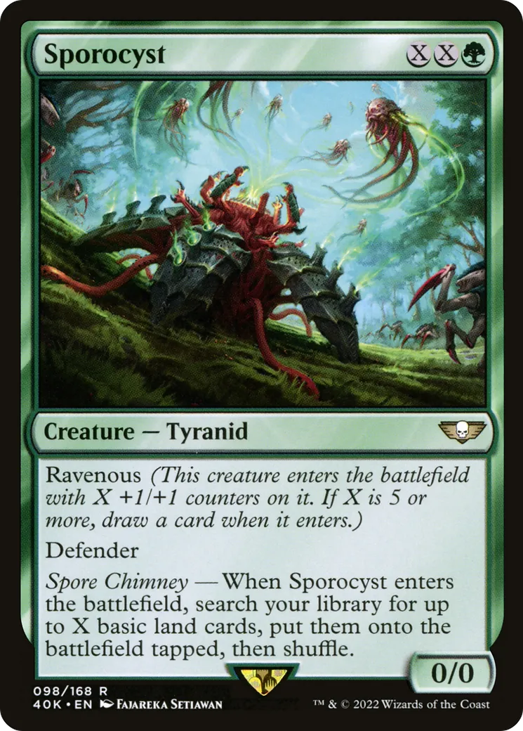 Sporocyst — Warhammer 40,000 Commander — Magic: The Gathering