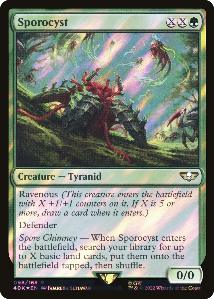 Sporocyst — Warhammer 40,000 Commander — Magic: The Gathering