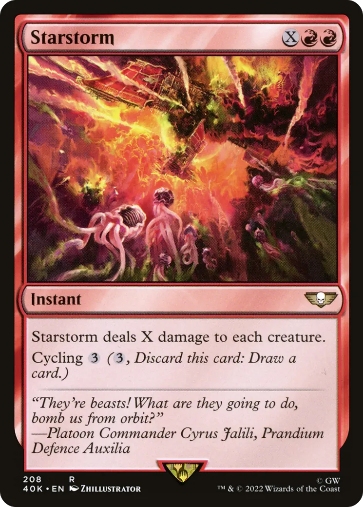 Starstorm — Warhammer 40,000 Commander — Magic: The Gathering