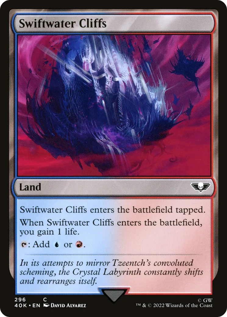 Falaises des eaux vives — Warhammer 40,000 Commander — Magic: The Gathering