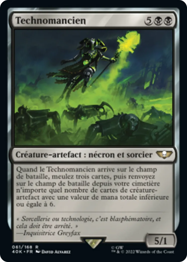 Technomancien — Warhammer 40,000 Commander — Magic: The Gathering