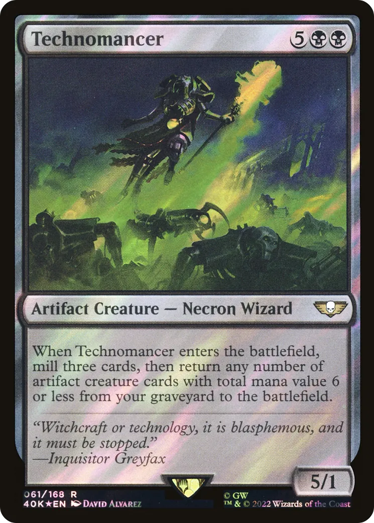 Technomancer — Warhammer 40,000 Commander — Magic: The Gathering