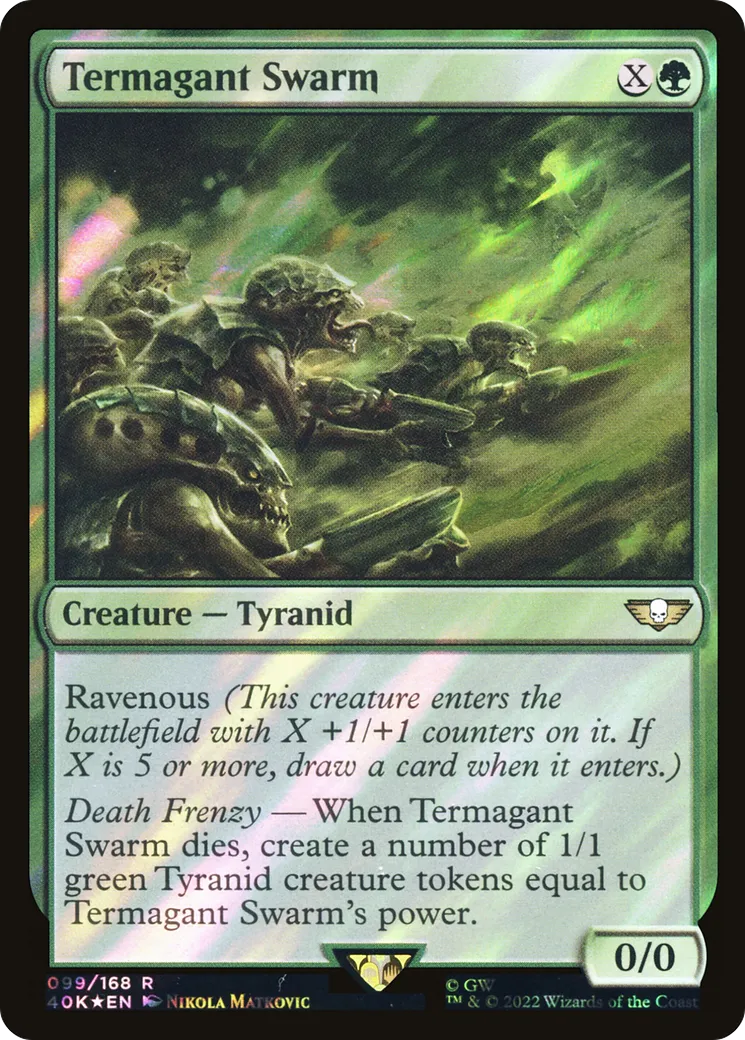 Termagant Swarm — Warhammer 40,000 Commander — Magic: The Gathering