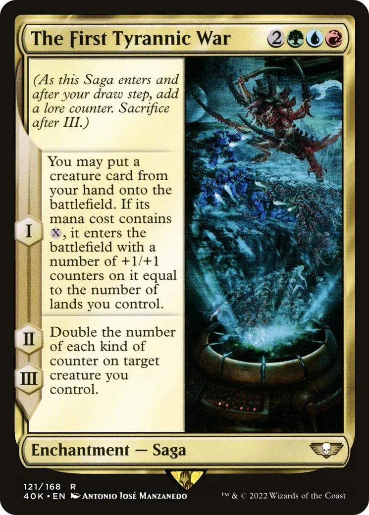 The First Tyrannic War — Warhammer 40,000 Commander — Magic: The Gathering