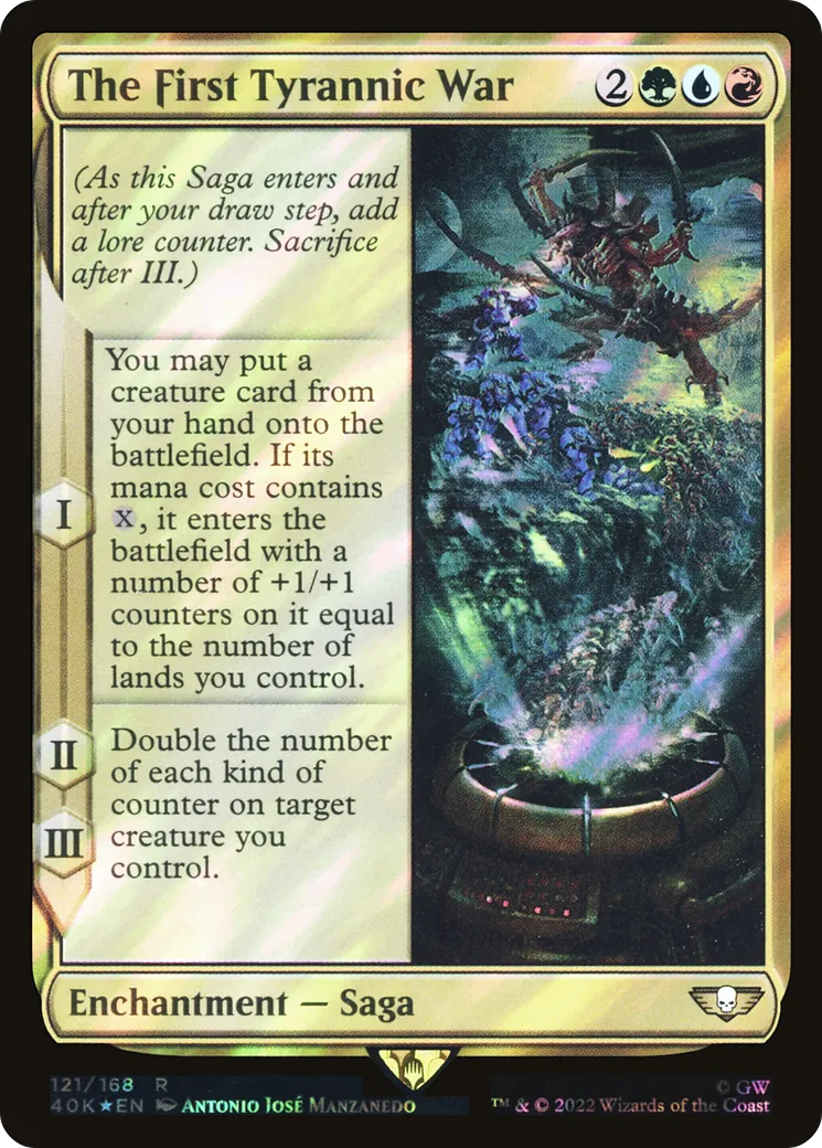 The First Tyrannic War — Warhammer 40,000 Commander — Magic: The Gathering