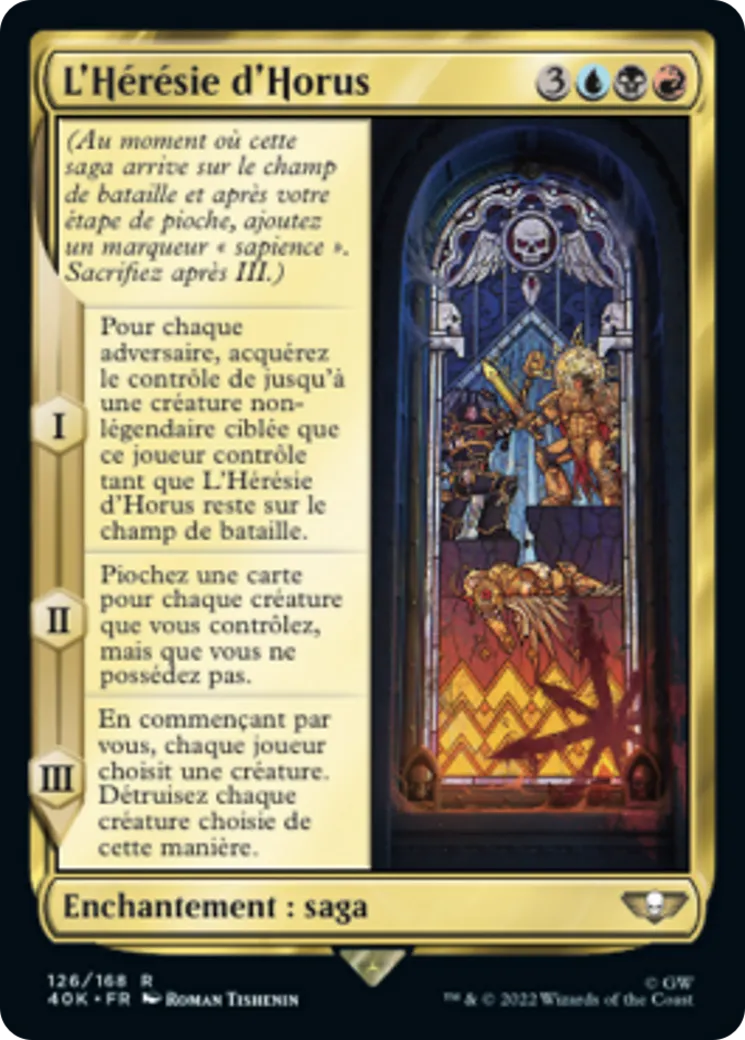 L'Hérésie d'Horus — Warhammer 40,000 Commander — Magic: The Gathering