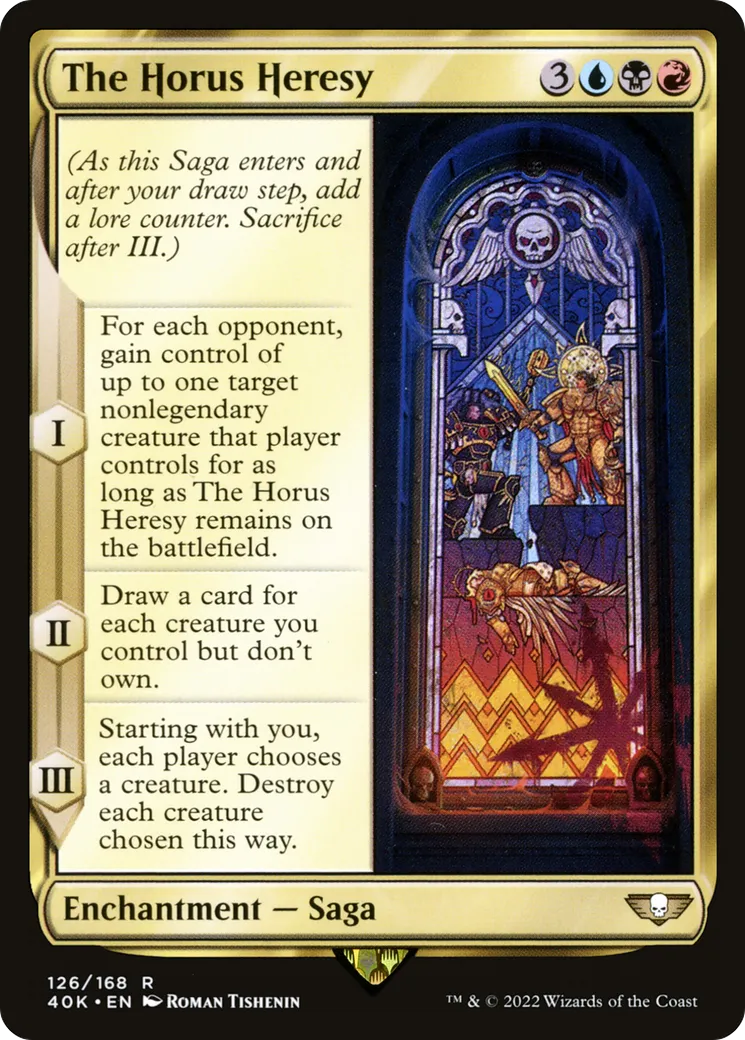 The Horus Heresy — Warhammer 40,000 Commander — Magic: The Gathering