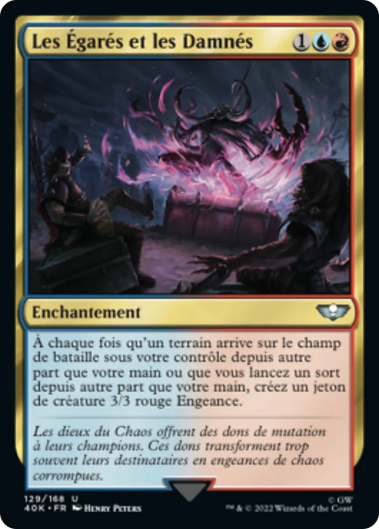 Les Égarés et les Damnés — Warhammer 40,000 Commander — Magic: The Gathering