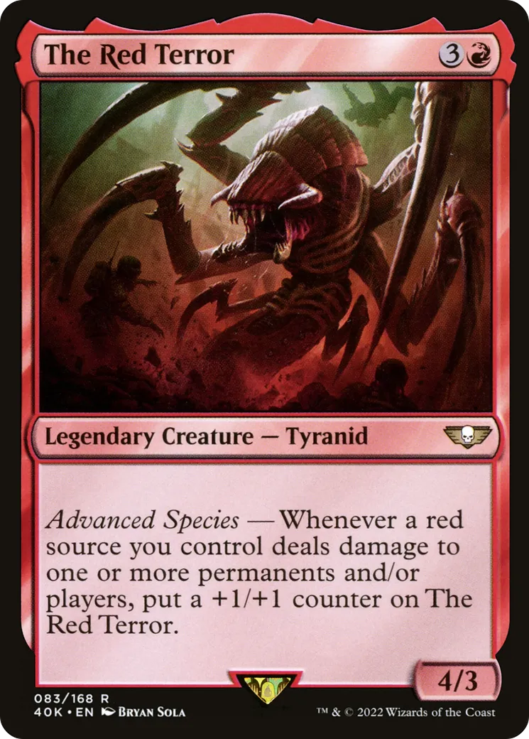 The Red Terror — Warhammer 40,000 Commander — Magic: The Gathering