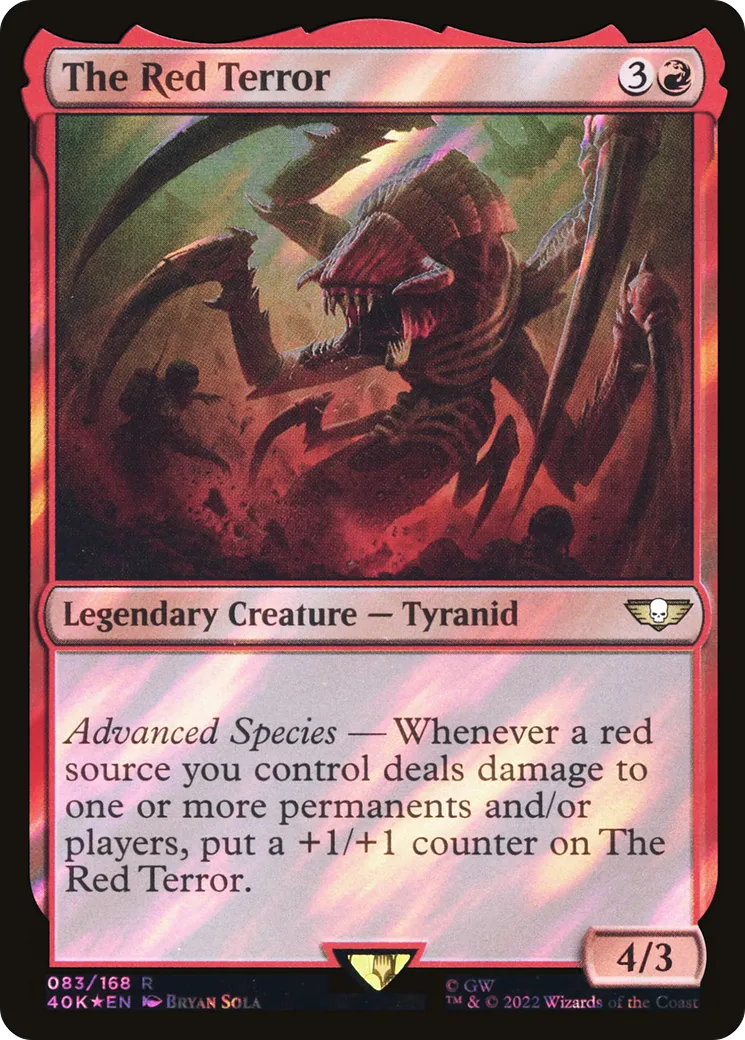 The Red Terror — Warhammer 40,000 Commander — Magic: The Gathering