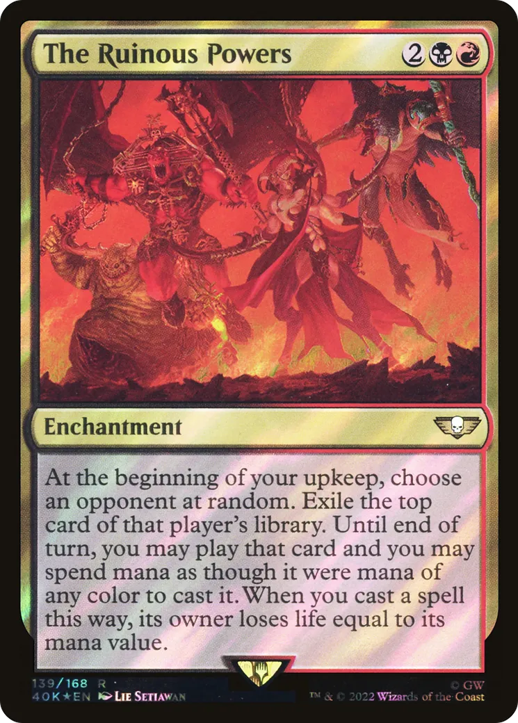 The Ruinous Powers — Warhammer 40,000 Commander — Magic: The Gathering