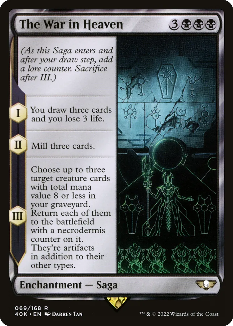 The War in Heaven — Warhammer 40,000 Commander — Magic: The Gathering