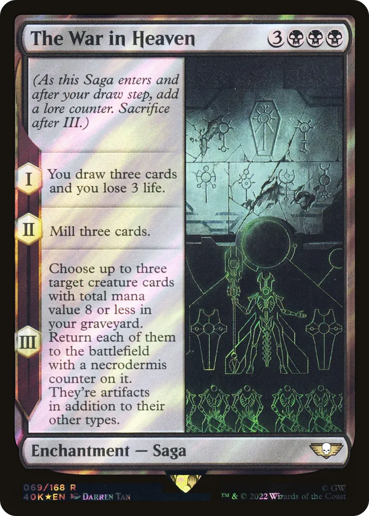 The War in Heaven — Warhammer 40,000 Commander — Magic: The Gathering