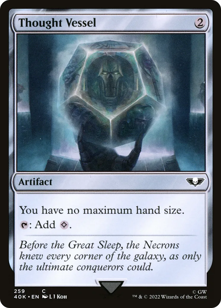 Urne de pensée — Warhammer 40,000 Commander — Magic: The Gathering