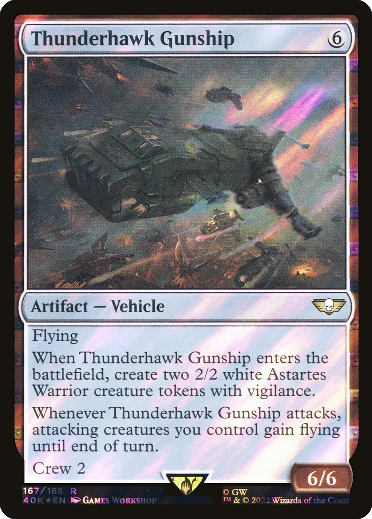 Escorteur Thunderhawk — Warhammer 40,000 Commander — Magic: The Gathering